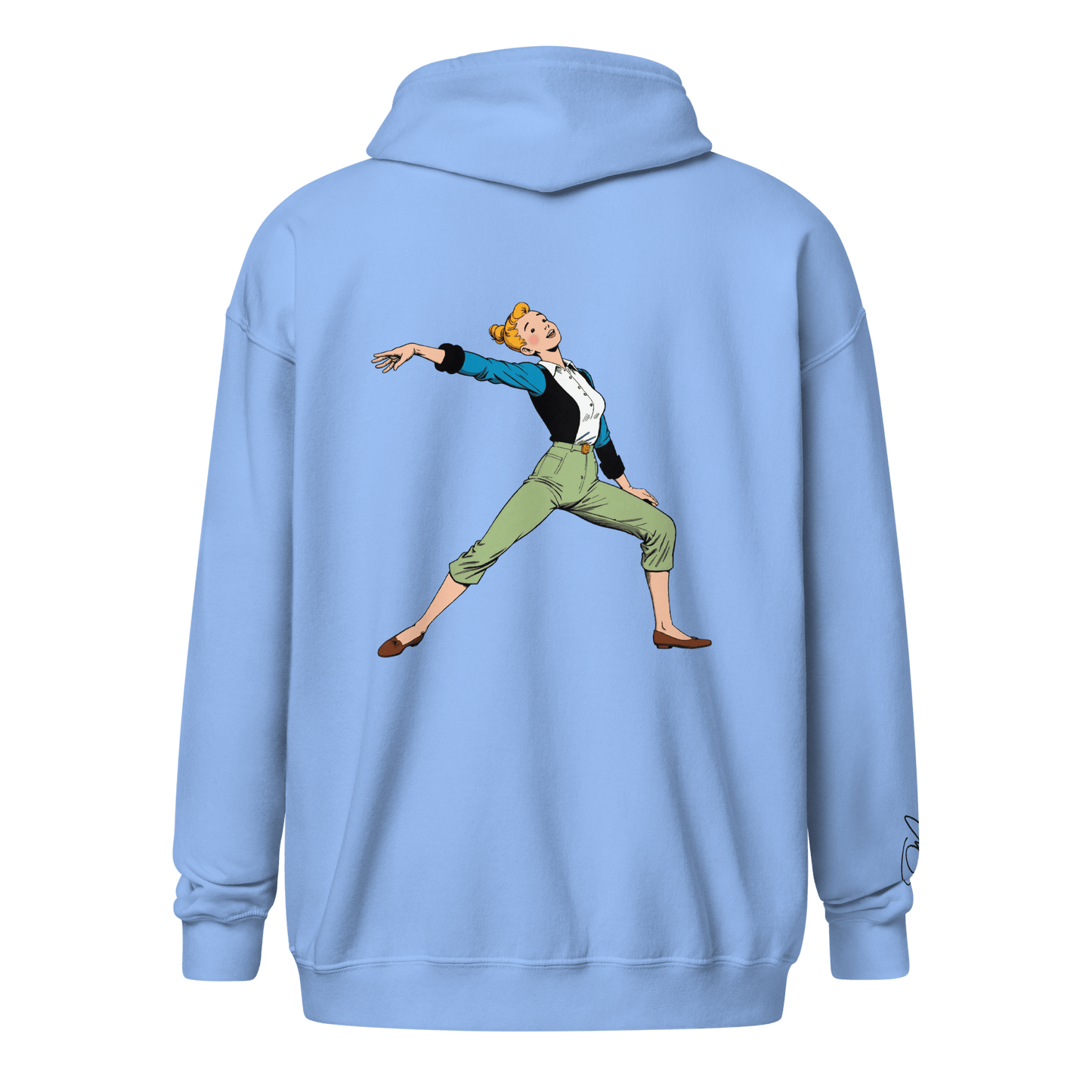 Hoodie - Jacke "better bendy than trendy" - Hoodie - flyliving