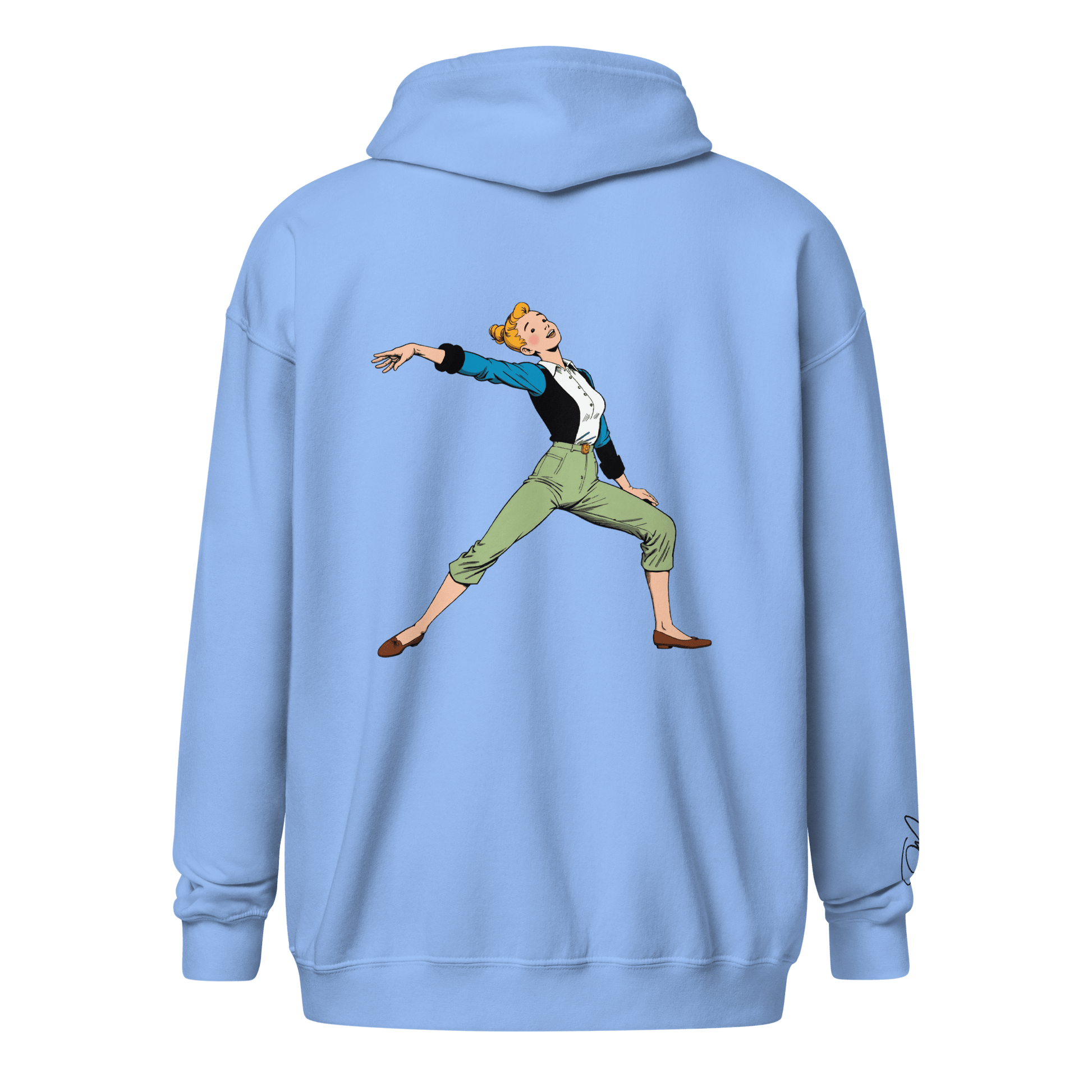 Hoodie - Jacke "better bendy than trendy" - Hoodie - flyliving