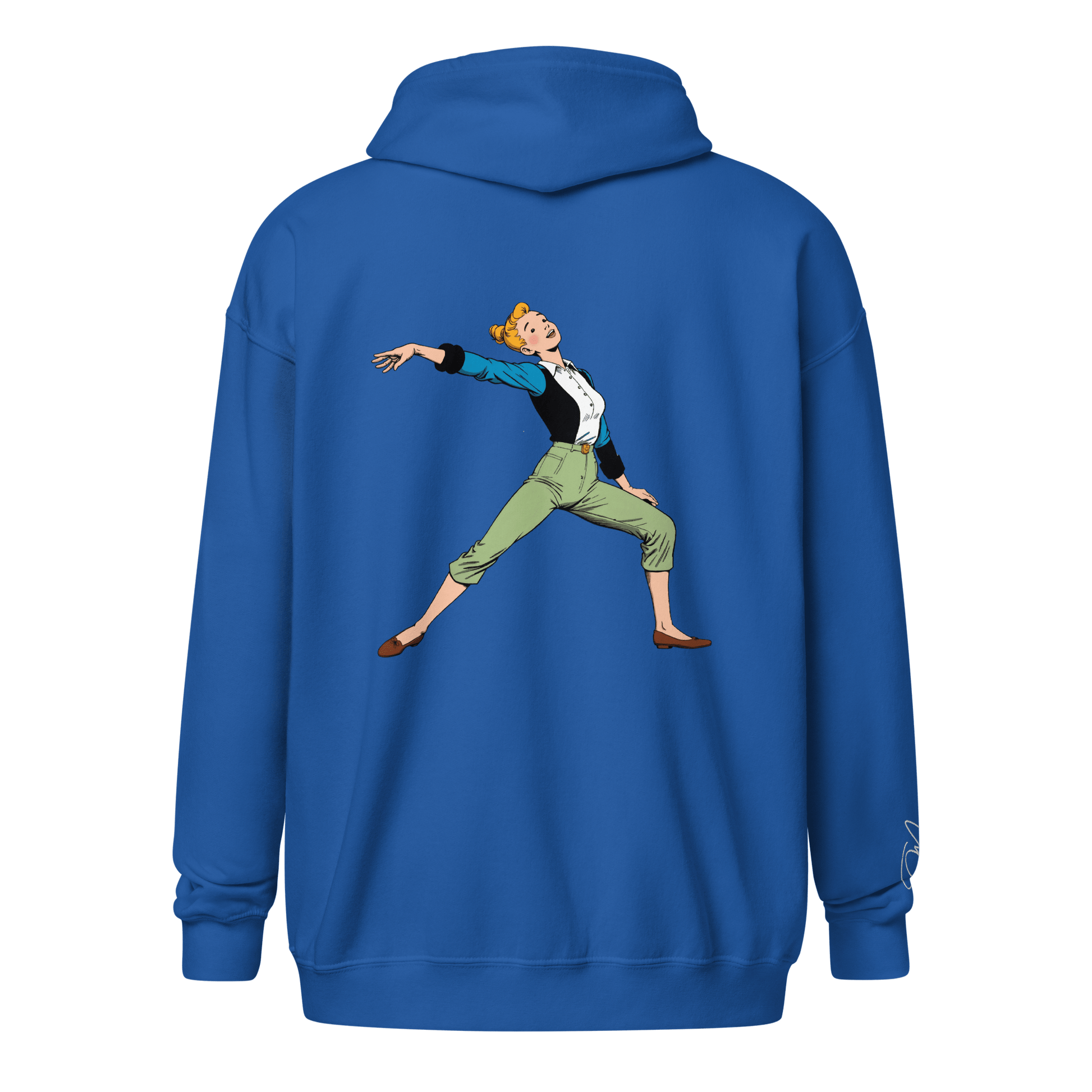 Hoodie - Jacke "better bendy than trendy" - Hoodie - flyliving