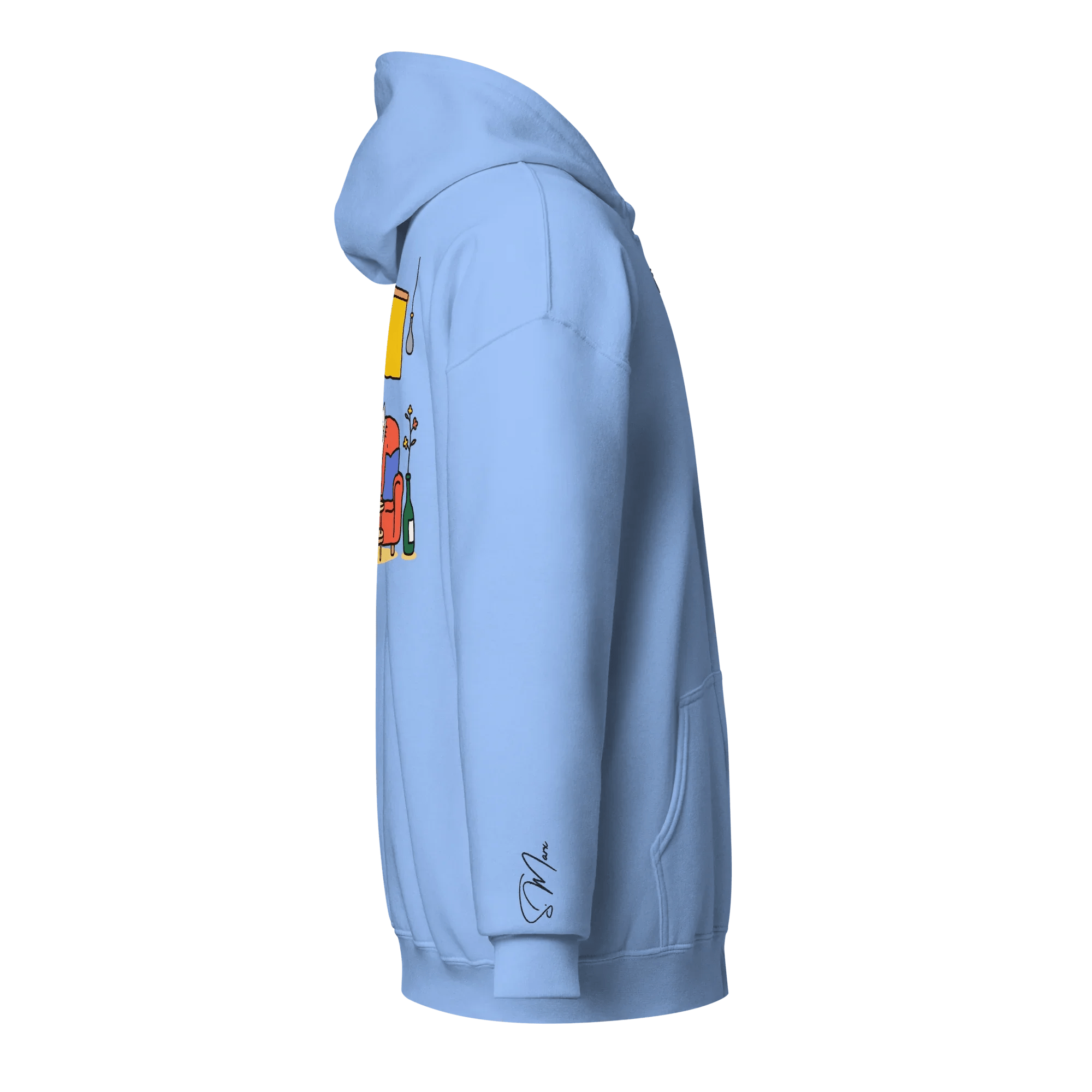 Hoodie - Jacke "drunky cat one" - Hoodie - Jacke - flyliving