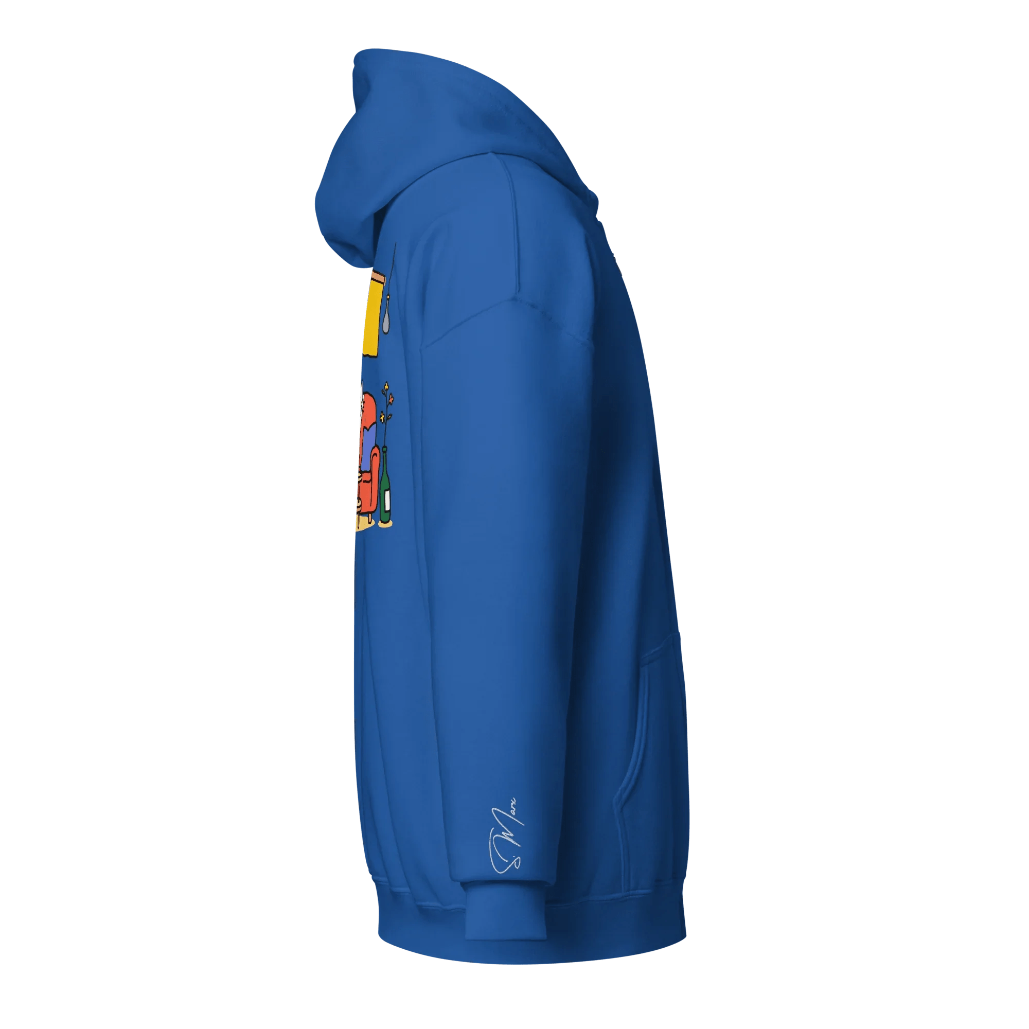 Hoodie - Jacke "drunky cat one" - Hoodie - Jacke - flyliving