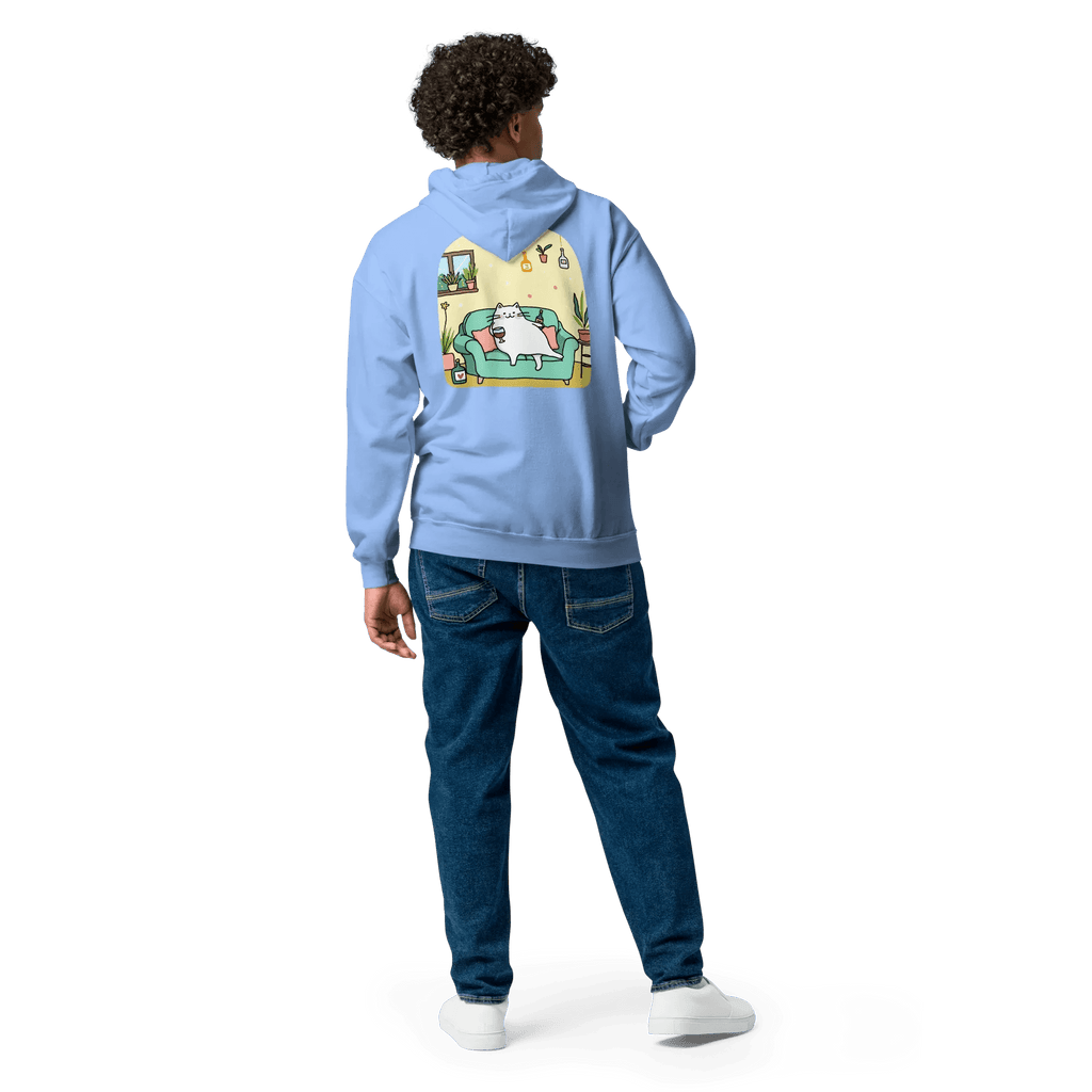 Hoodie - Jacke "drunky cat two" - Hoodie - Jacke - flyliving