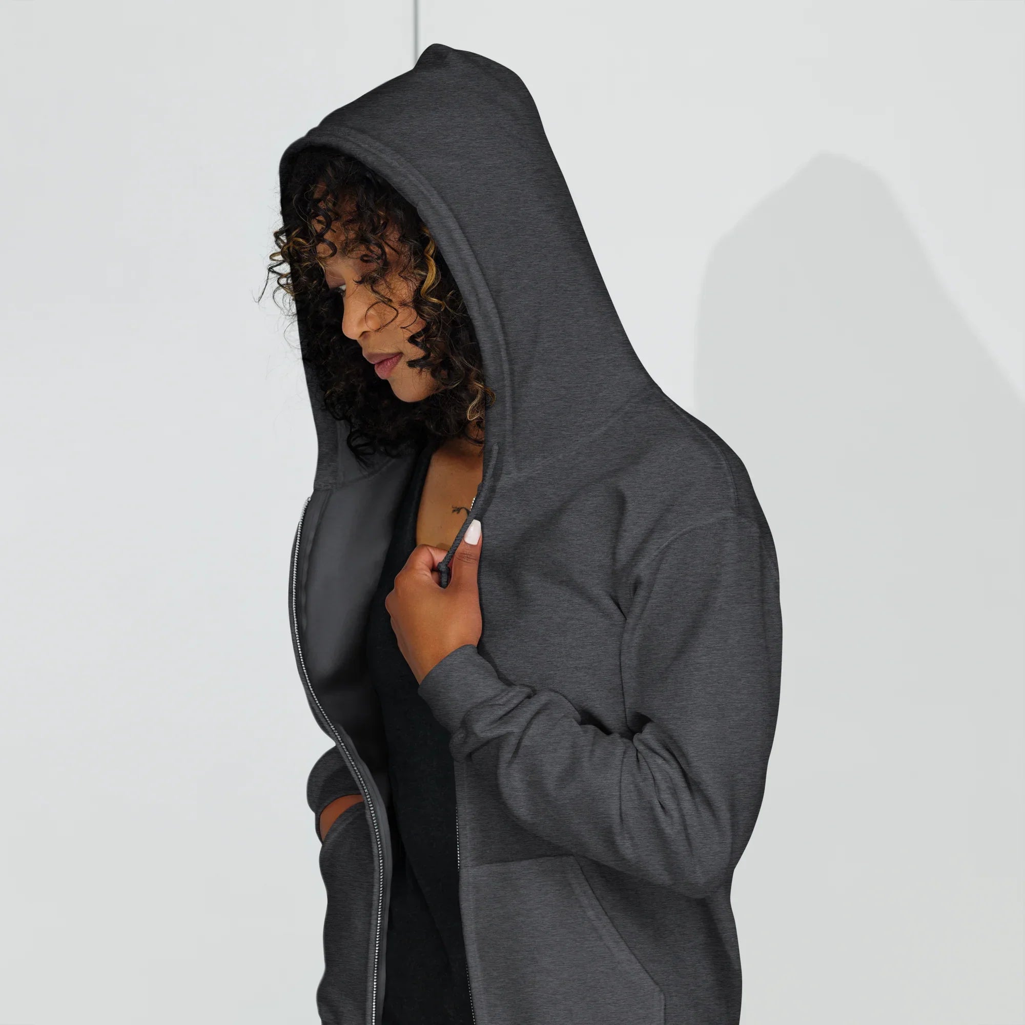Hoodie - Jacke "drunky cat two" - Hoodie - Jacke - flyliving
