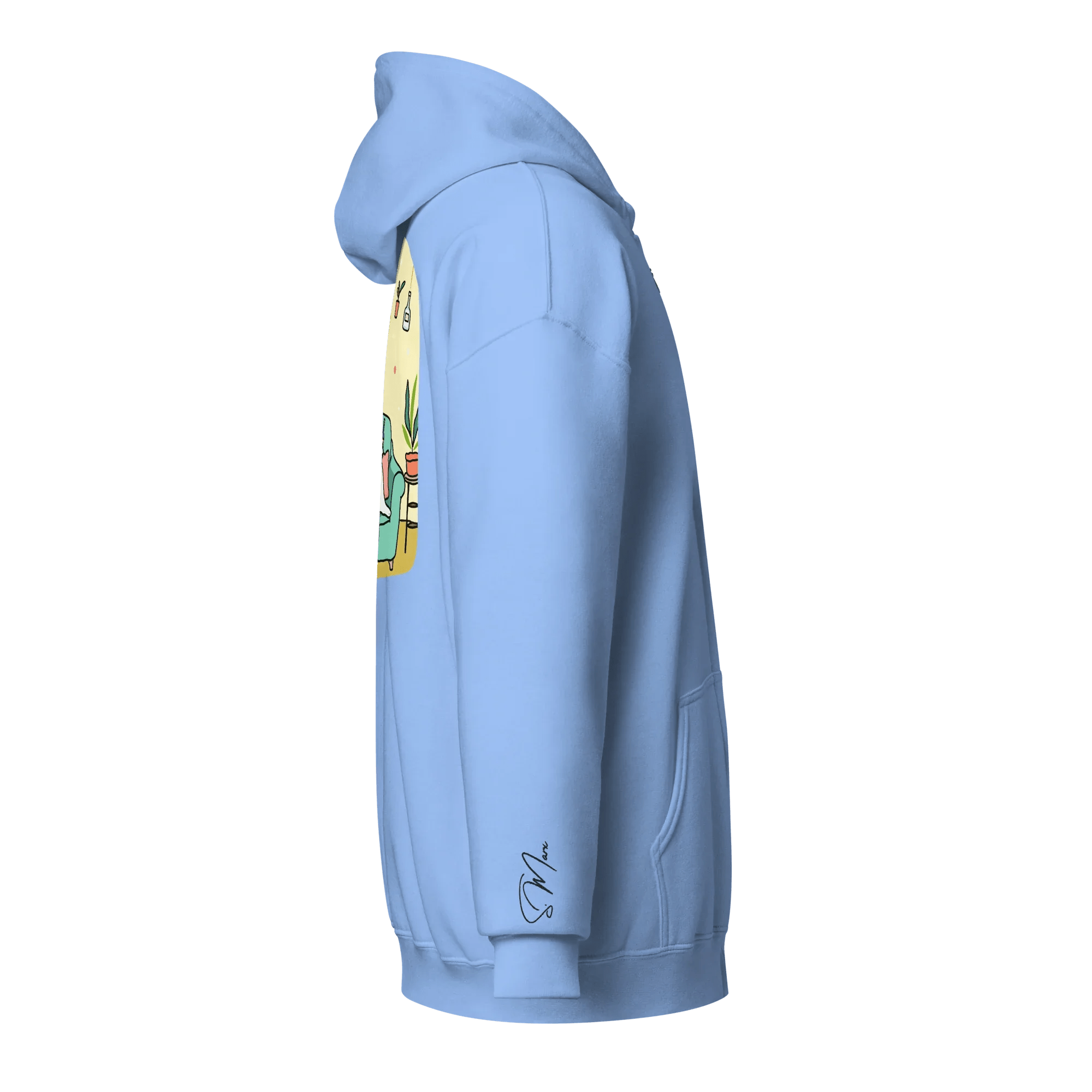 Hoodie - Jacke "drunky cat two" - Hoodie - Jacke - flyliving