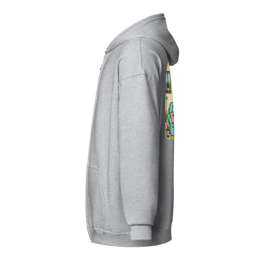 Hoodie - Jacke "drunky cat two" - Hoodie - Jacke - flyliving