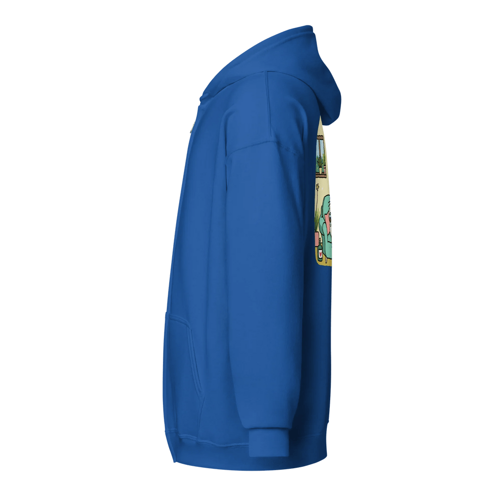 Hoodie - Jacke "drunky cat two" - Hoodie - Jacke - flyliving