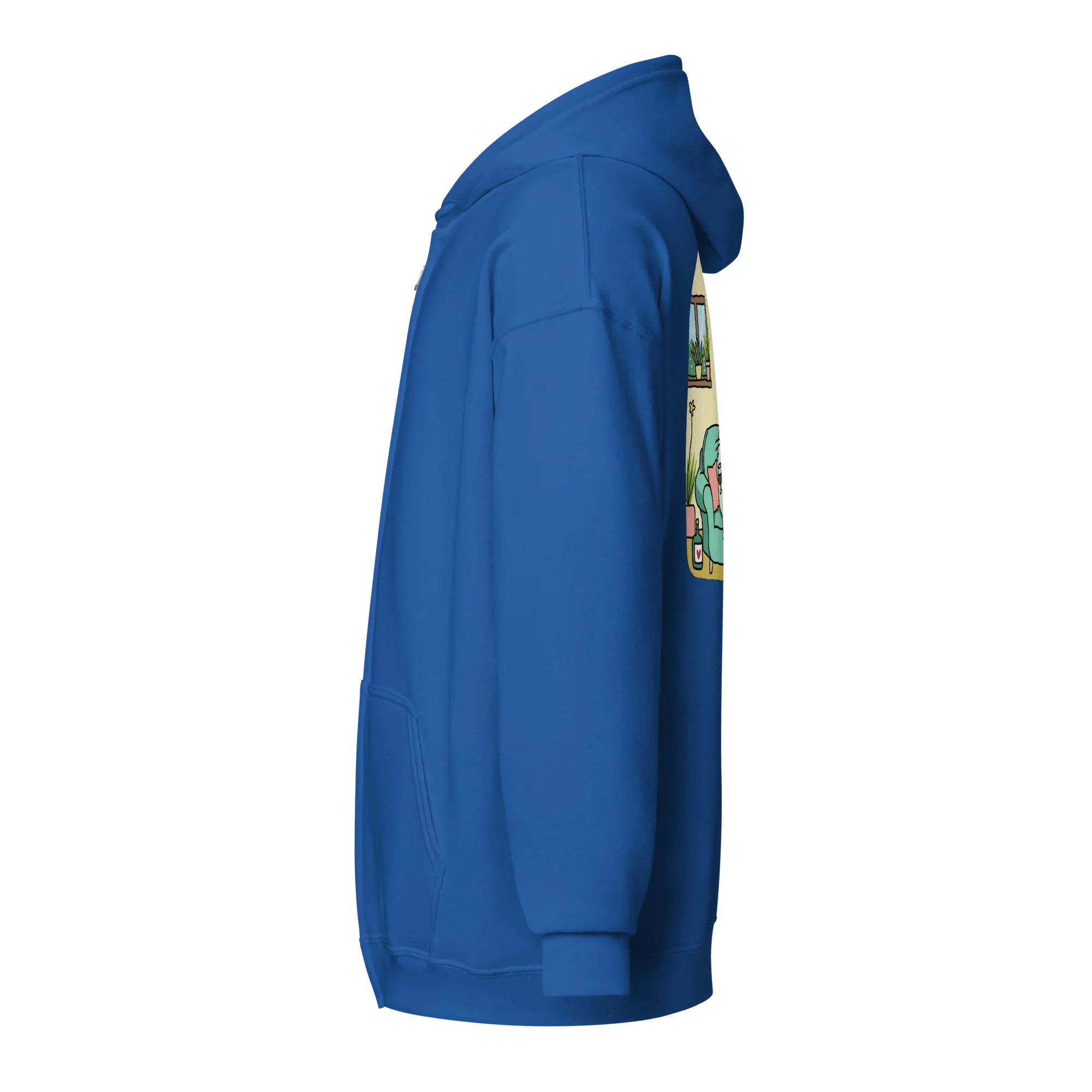 Hoodie - Jacke "drunky cat two" - Hoodie - Jacke - flyliving