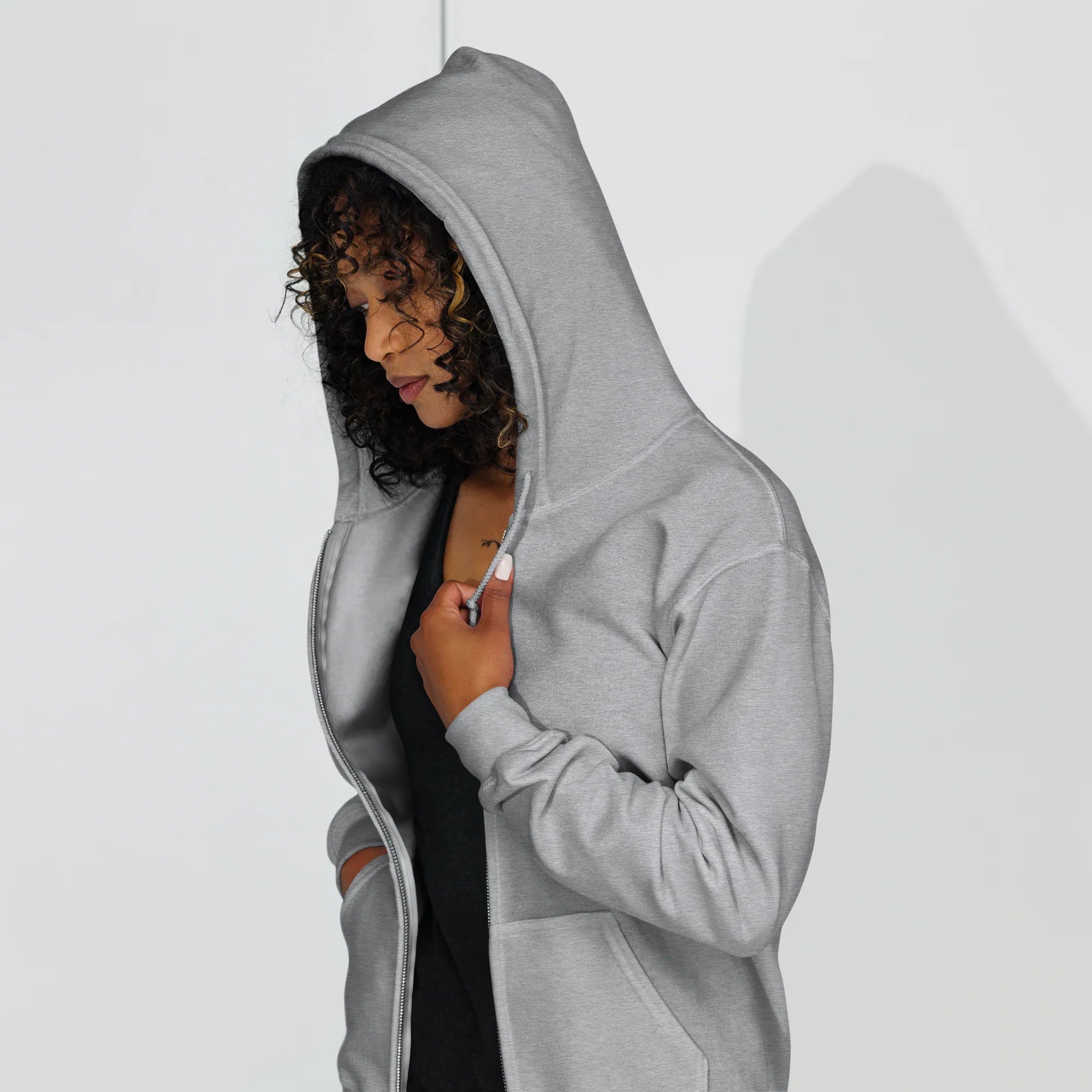 Hoodie - Jacke "drunky cat two" - Hoodie - Jacke - flyliving