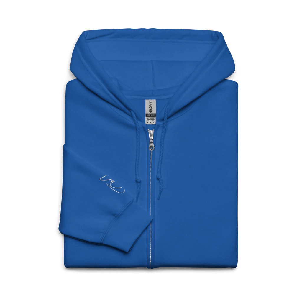 Hoodie - Jacke "happy dog working" - Hoodie - Jacke - flyliving