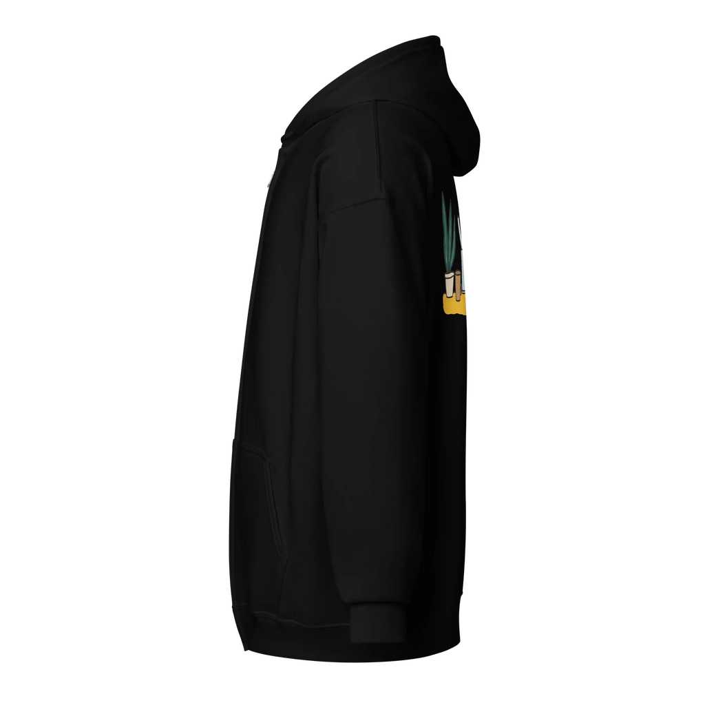 Hoodie - Jacke "happy dog working" - Hoodie - Jacke - flyliving