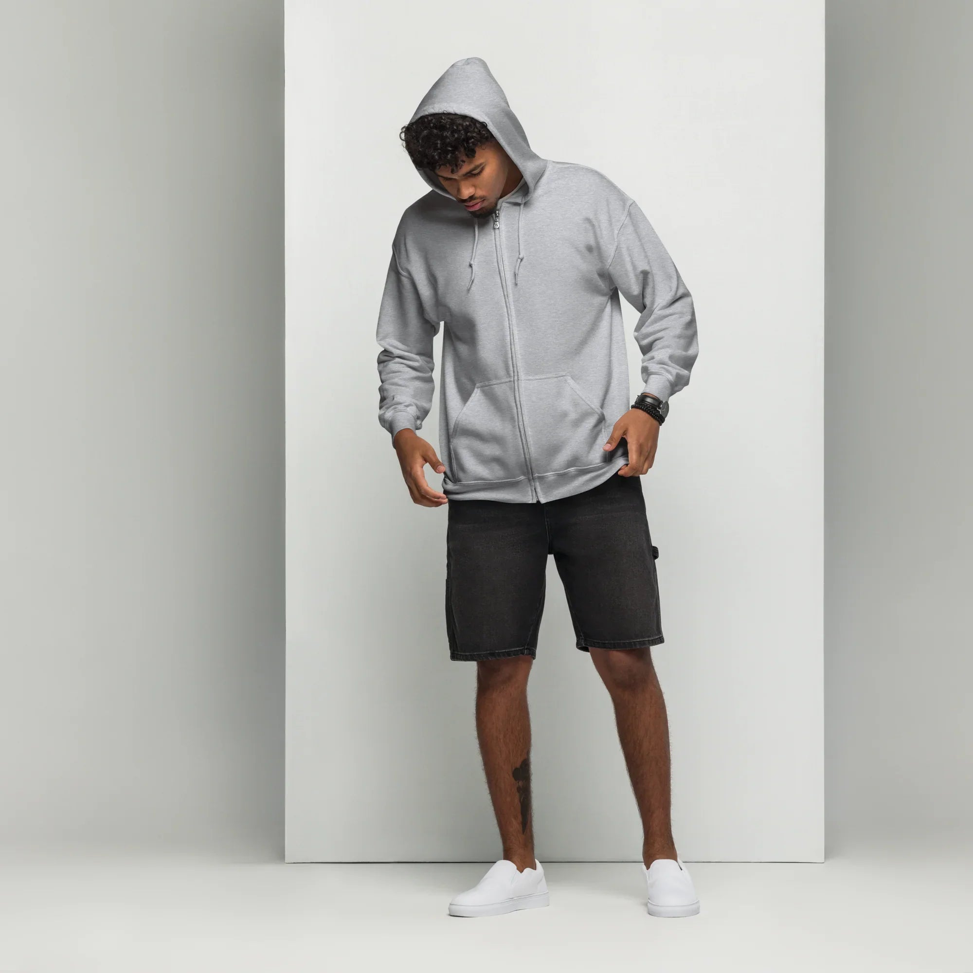 Hoodie - Jacke "happy dog working" - Hoodie - Jacke - flyliving