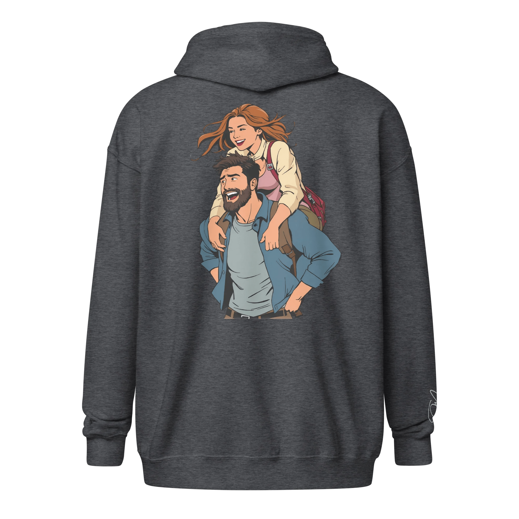 Hoodie - Jacke "huckepack" - Hoodie - flyliving