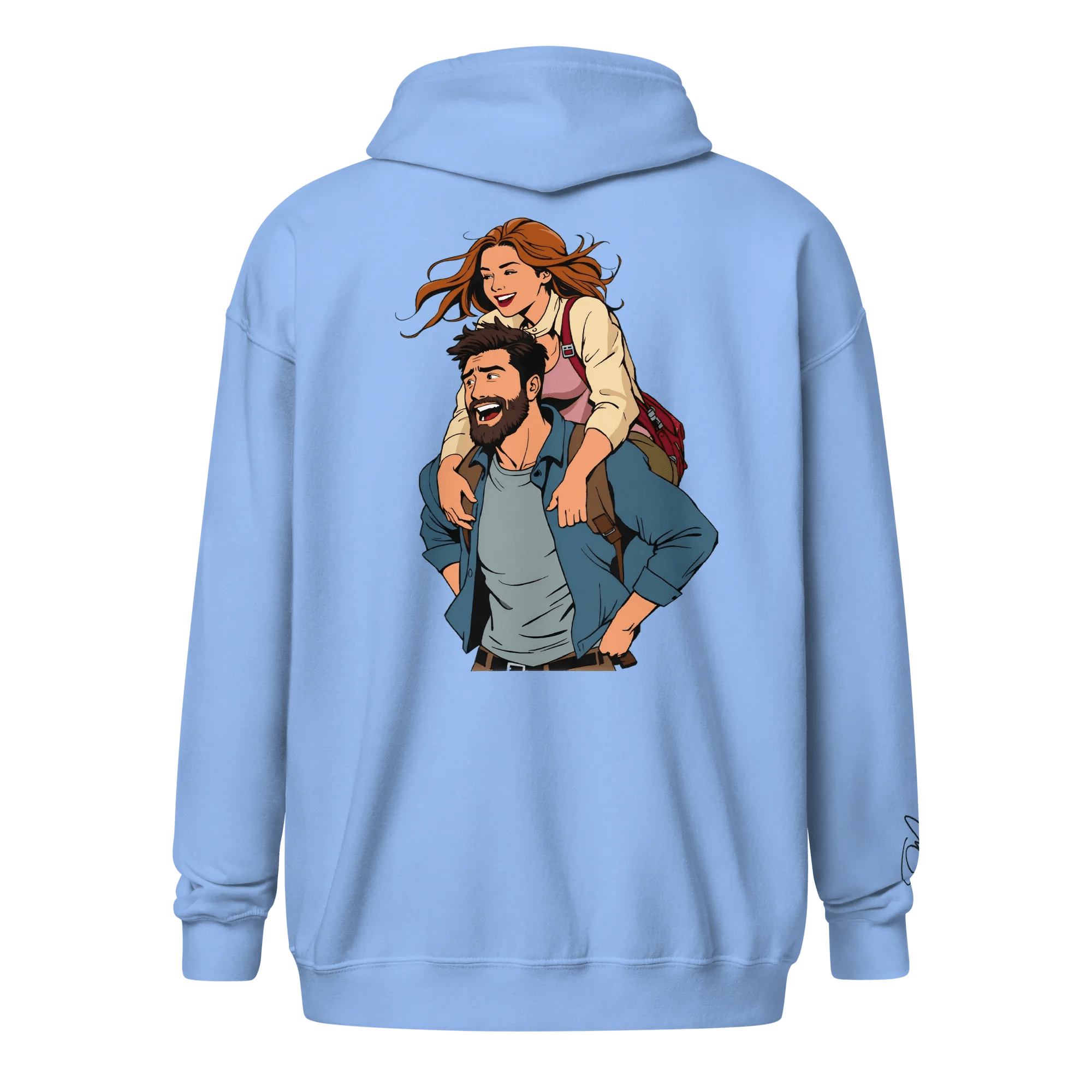 Hoodie - Jacke "huckepack" - Hoodie - flyliving