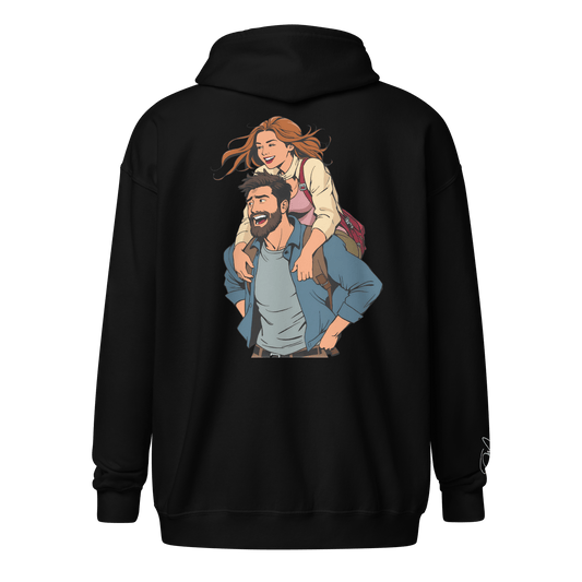 Hoodie - Jacke "huckepack" - Hoodie - flyliving