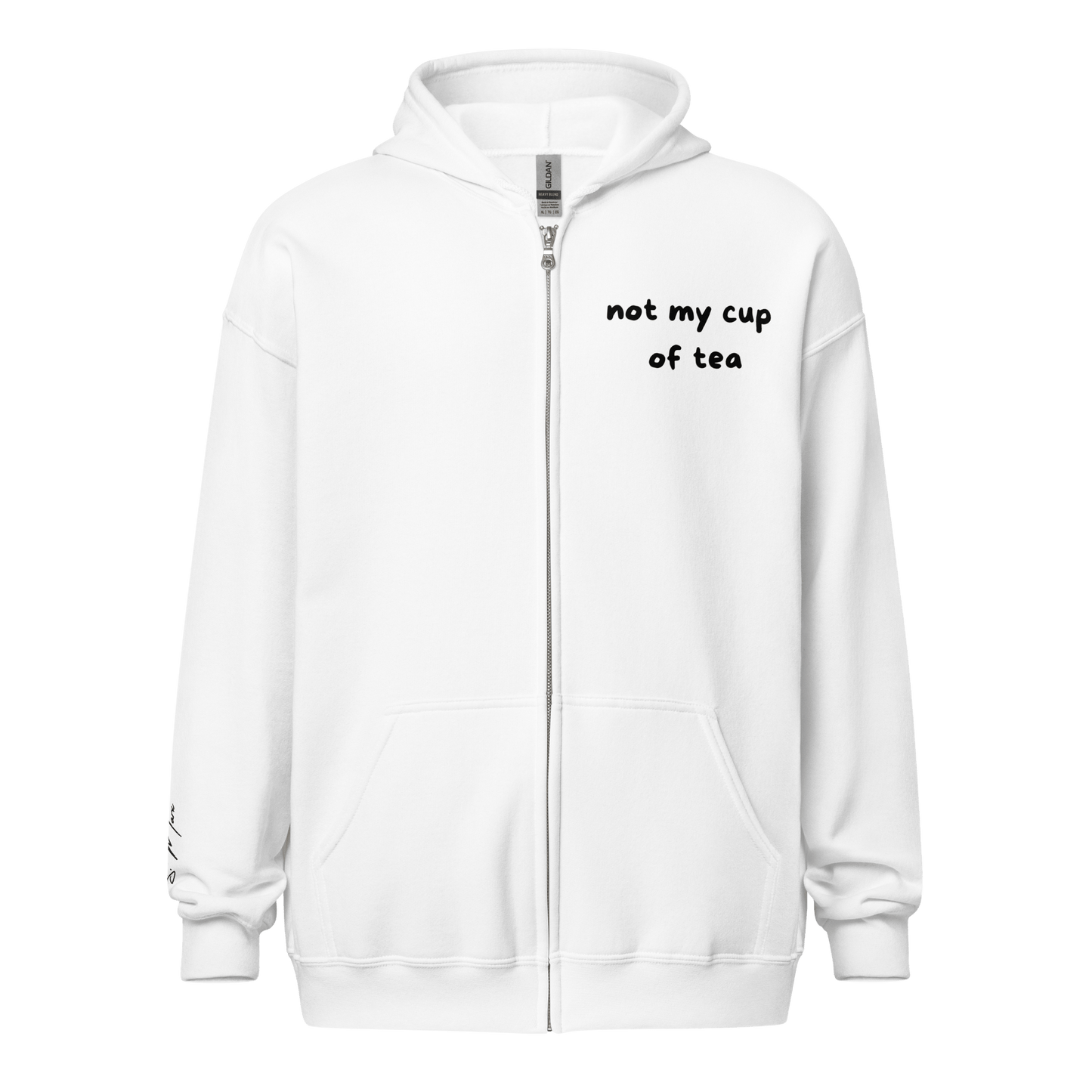 Hoodie - Jacke "not my cup of tea" - Hoodie - flyliving