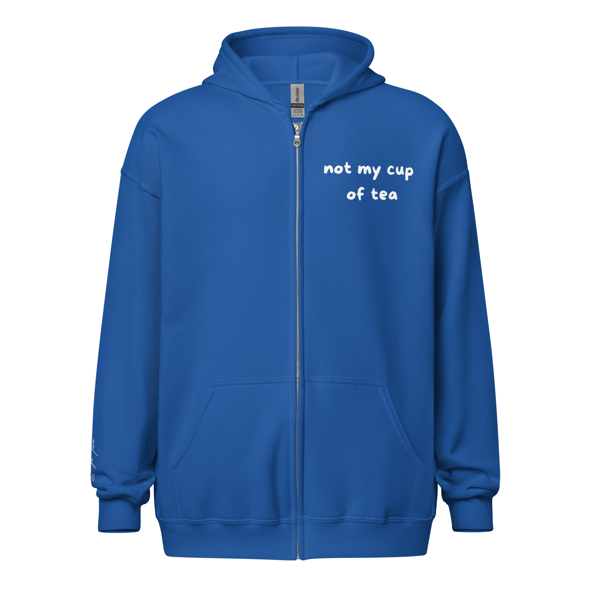 Hoodie - Jacke "not my cup of tea" - Hoodie - flyliving