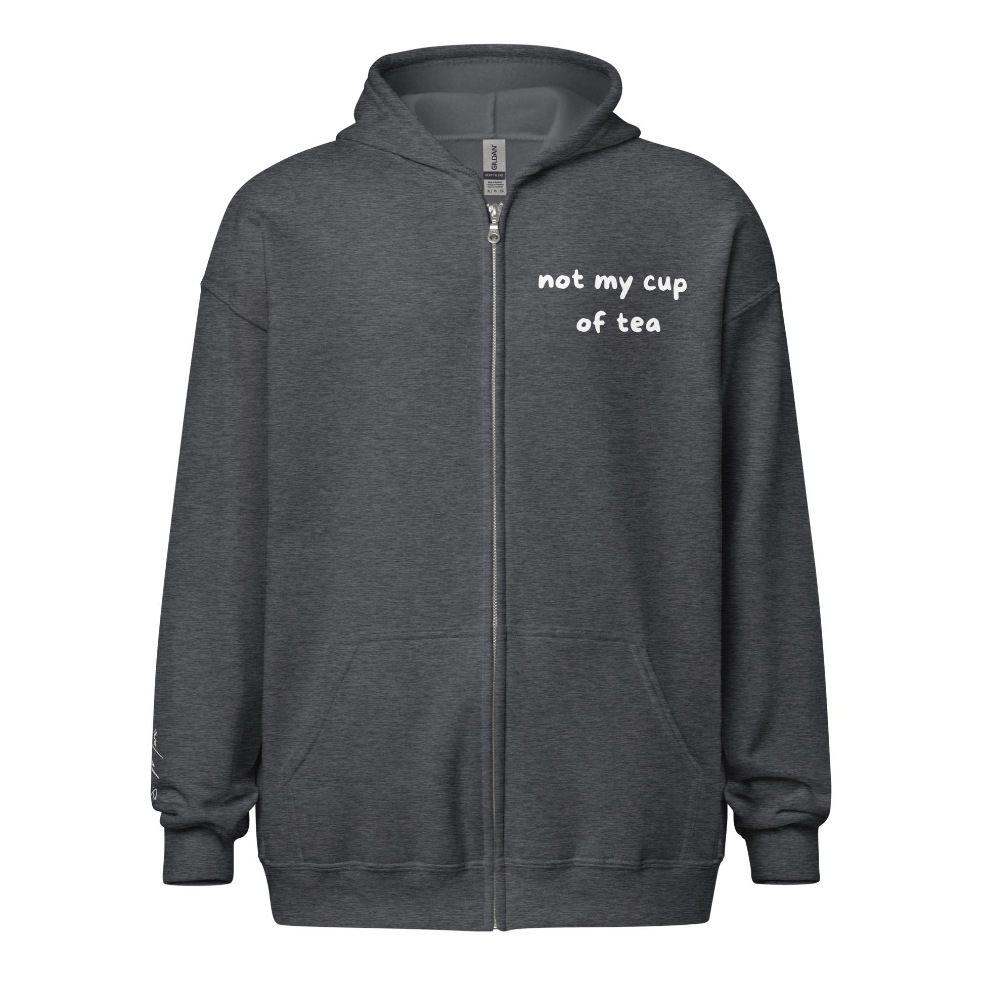 Hoodie - Jacke "not my cup of tea" - Hoodie - flyliving