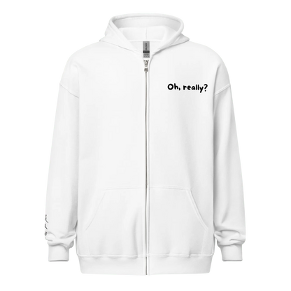 Hoodie - Jacke "Oh, really?" - Hoodie - flyliving