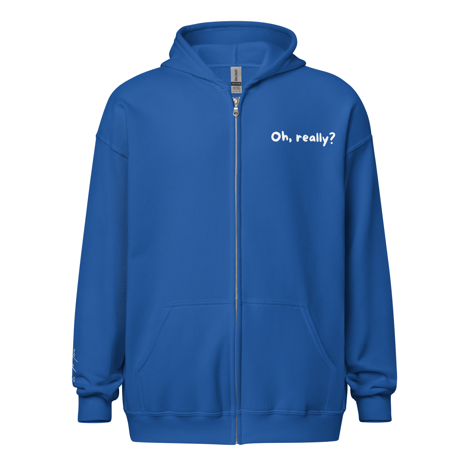 Hoodie - Jacke "Oh, really?" - Hoodie - flyliving