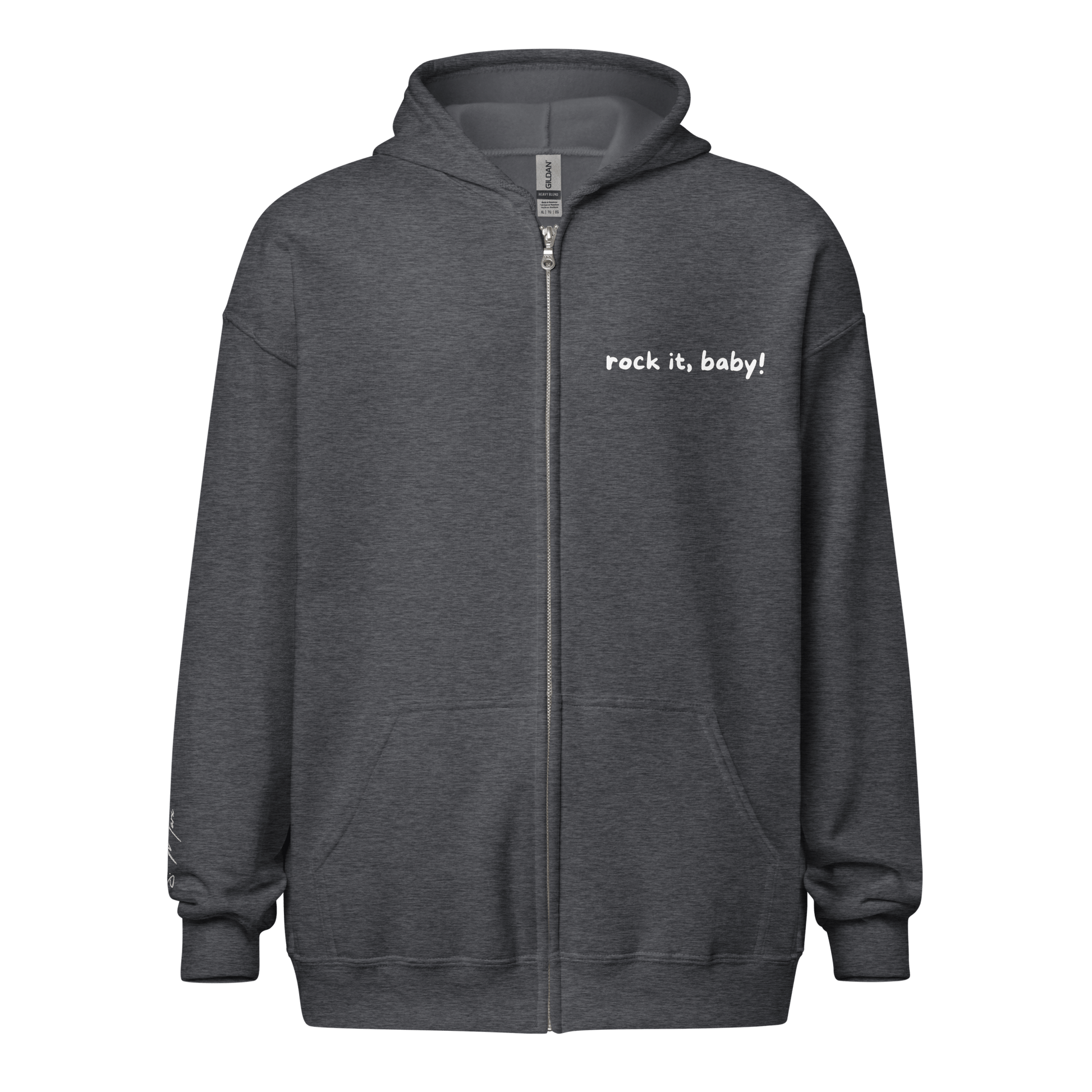 Hoodie - Jacke "rock it, baby!" - Hoodie - flyliving