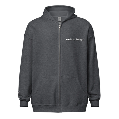 Hoodie - Jacke "rock it, baby!" - Hoodie - flyliving