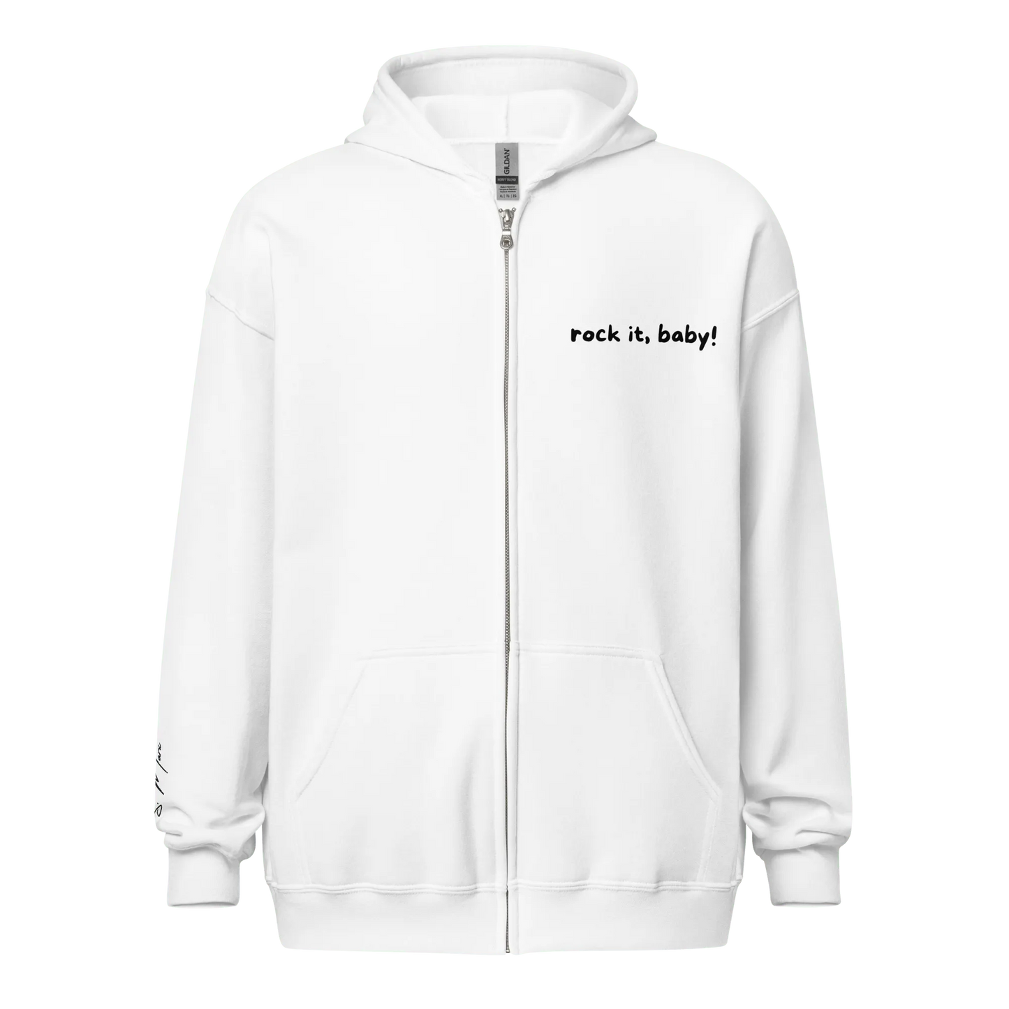 Hoodie - Jacke "rock it, baby!" - Hoodie - flyliving