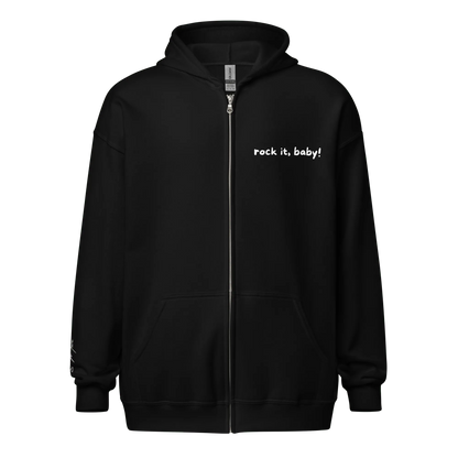 Hoodie - Jacke "rock it, baby!" - Hoodie - flyliving