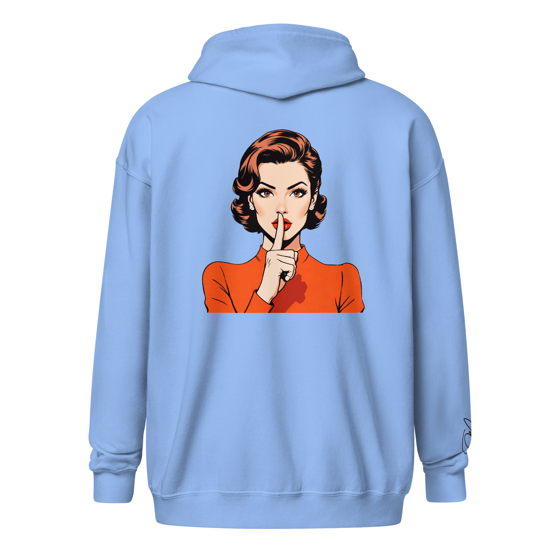 Hoodie - Jacke "shhh" - Hoodie - flyliving