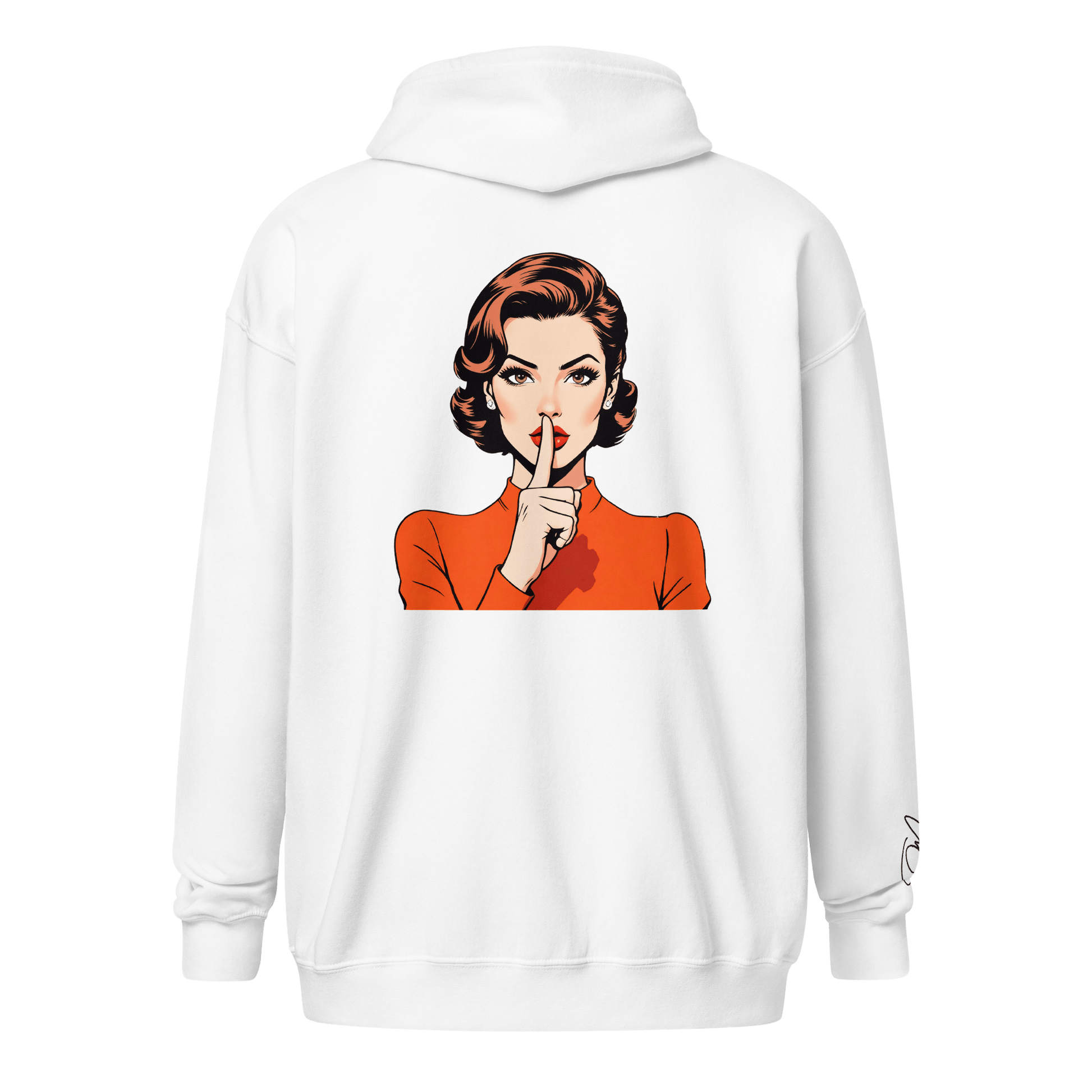 Hoodie - Jacke "shhh" - Hoodie - flyliving