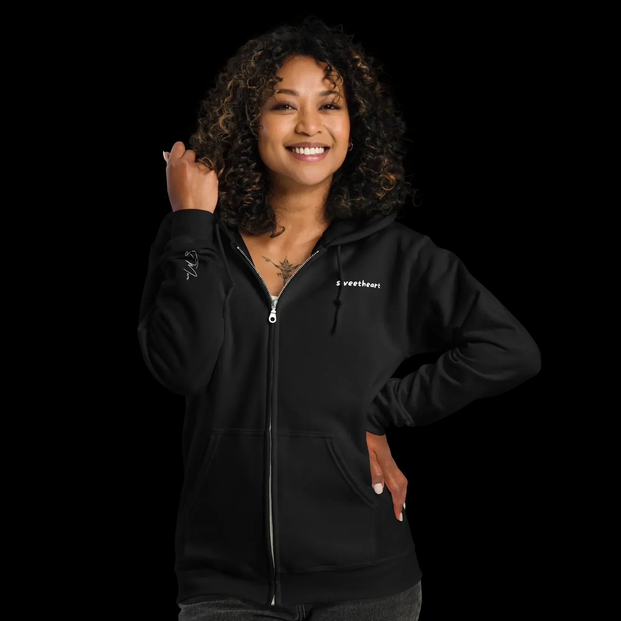 Hoodie - Jacke "sweetheart" - Hoodie - Jacke - flyliving