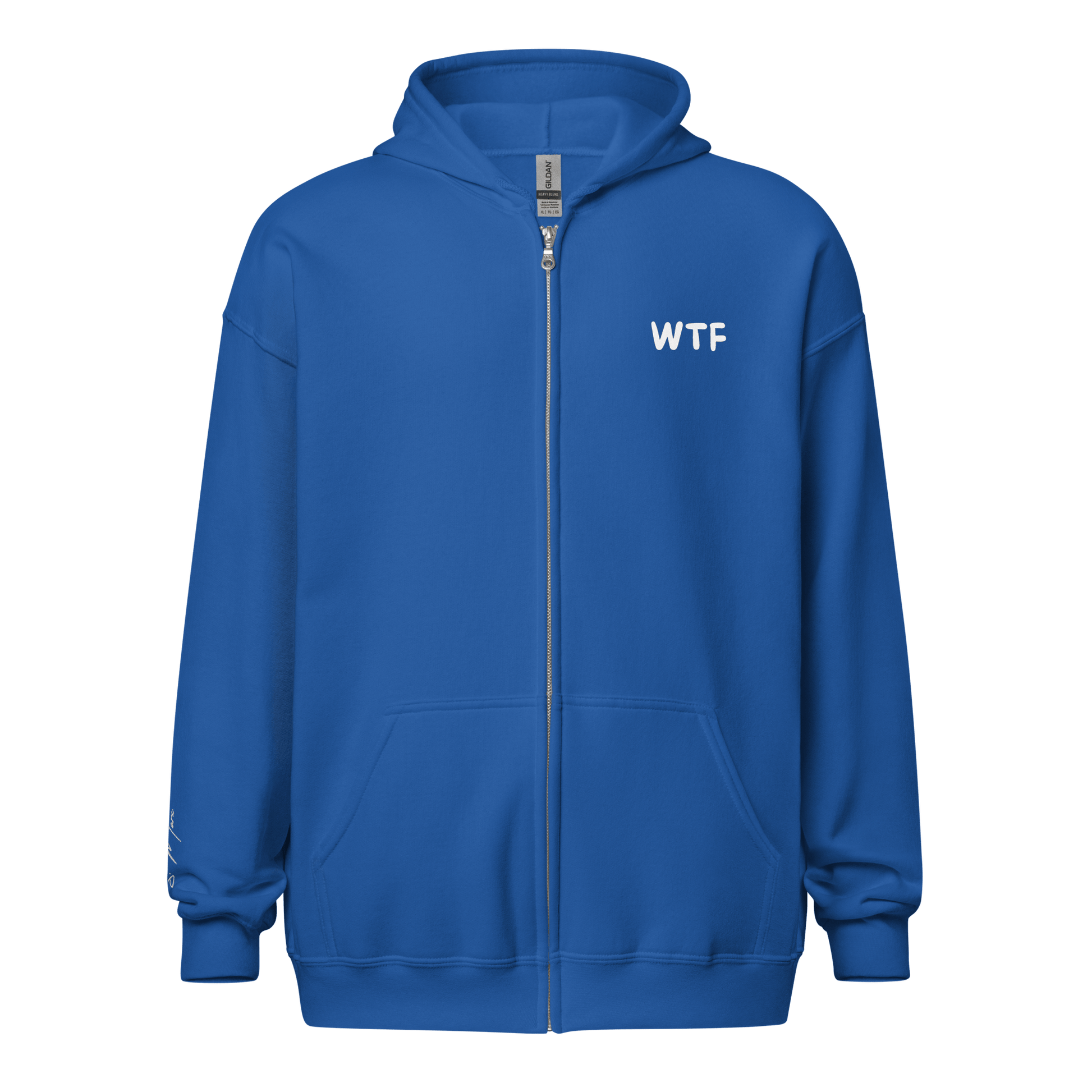 Hoodie - Jacke "WTF" - Hoodie - flyliving