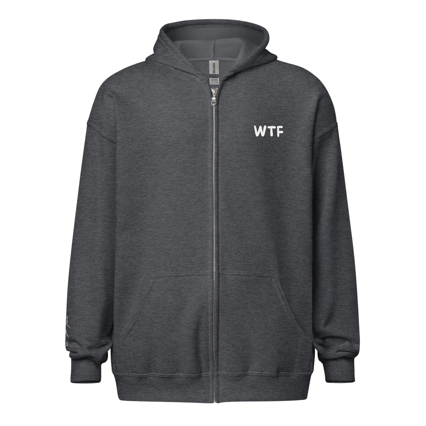 Hoodie - Jacke "WTF" - Hoodie - flyliving