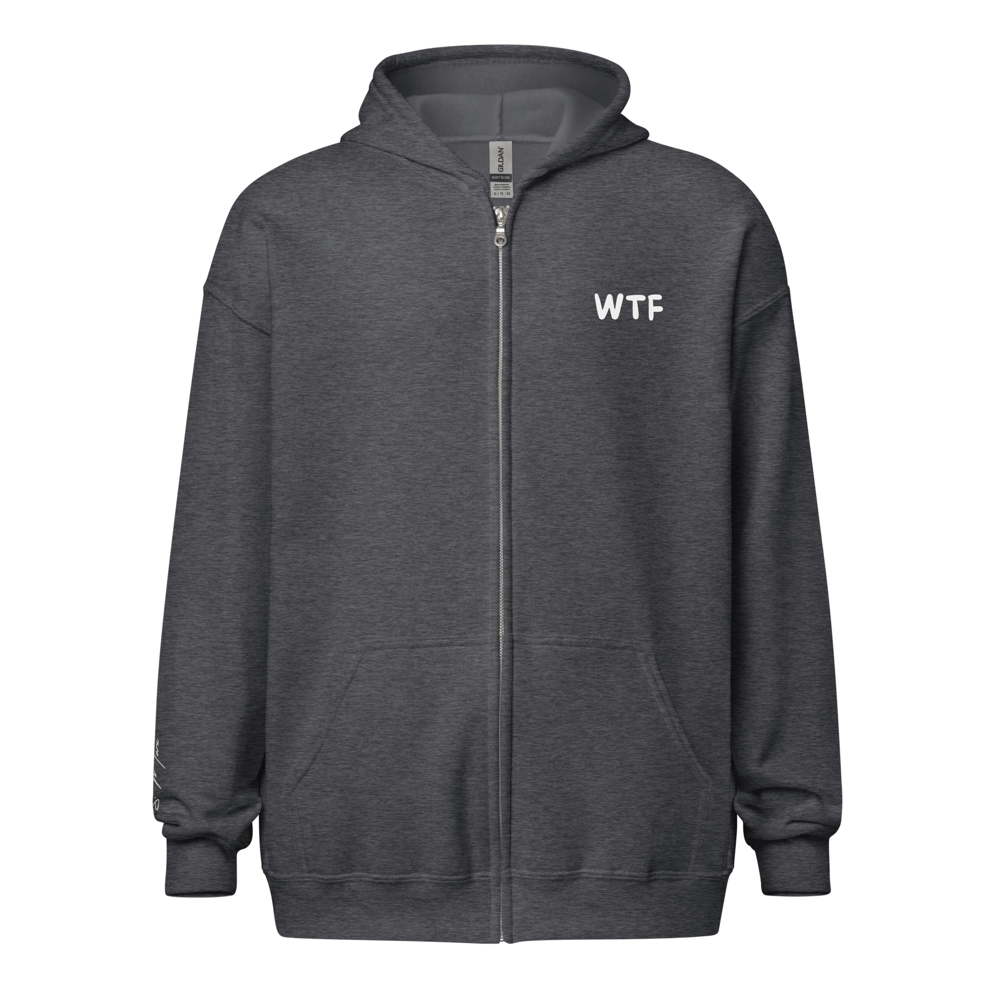 Hoodie - Jacke "WTF" - Hoodie - flyliving