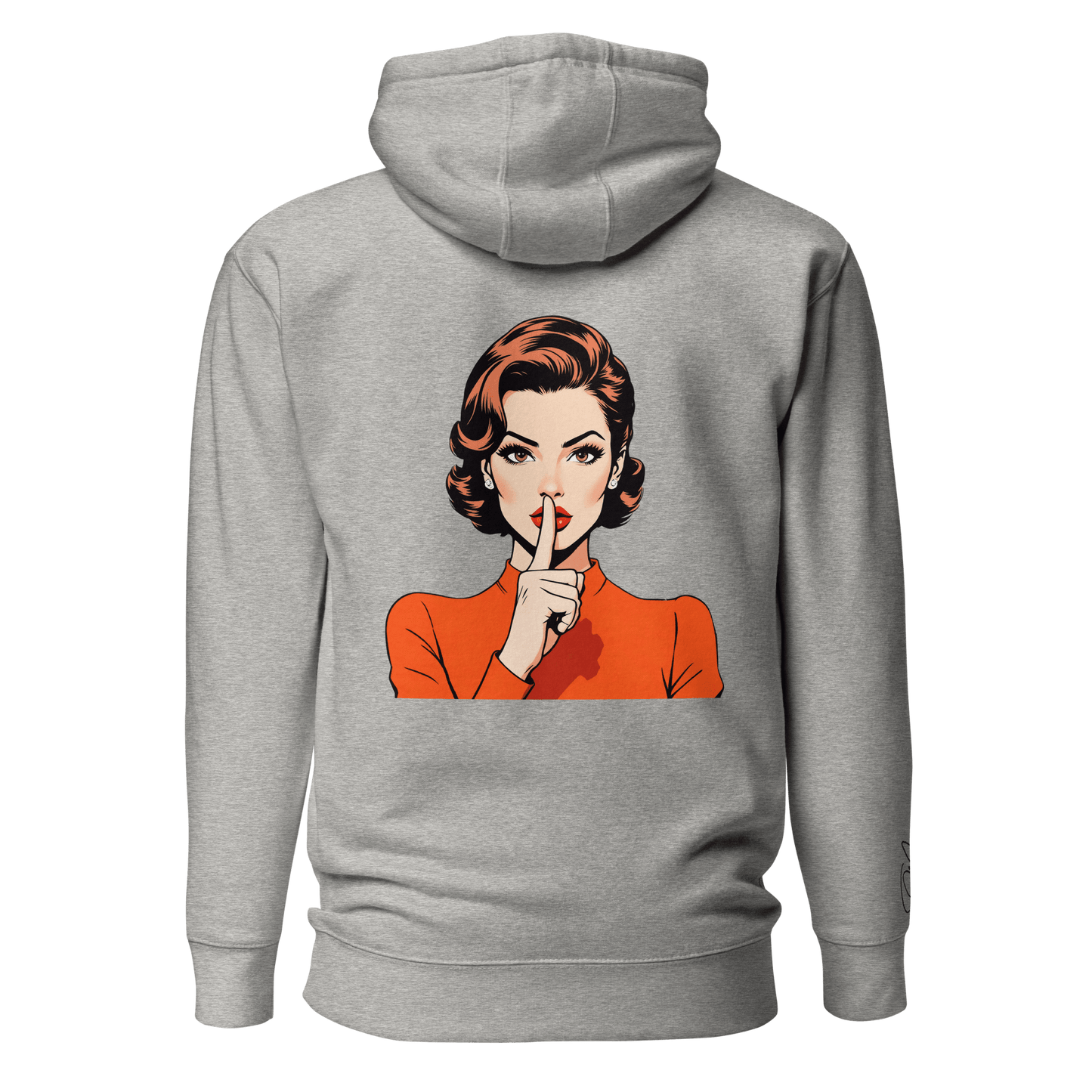 Hoodie "shhh" - Hoodie - flyliving