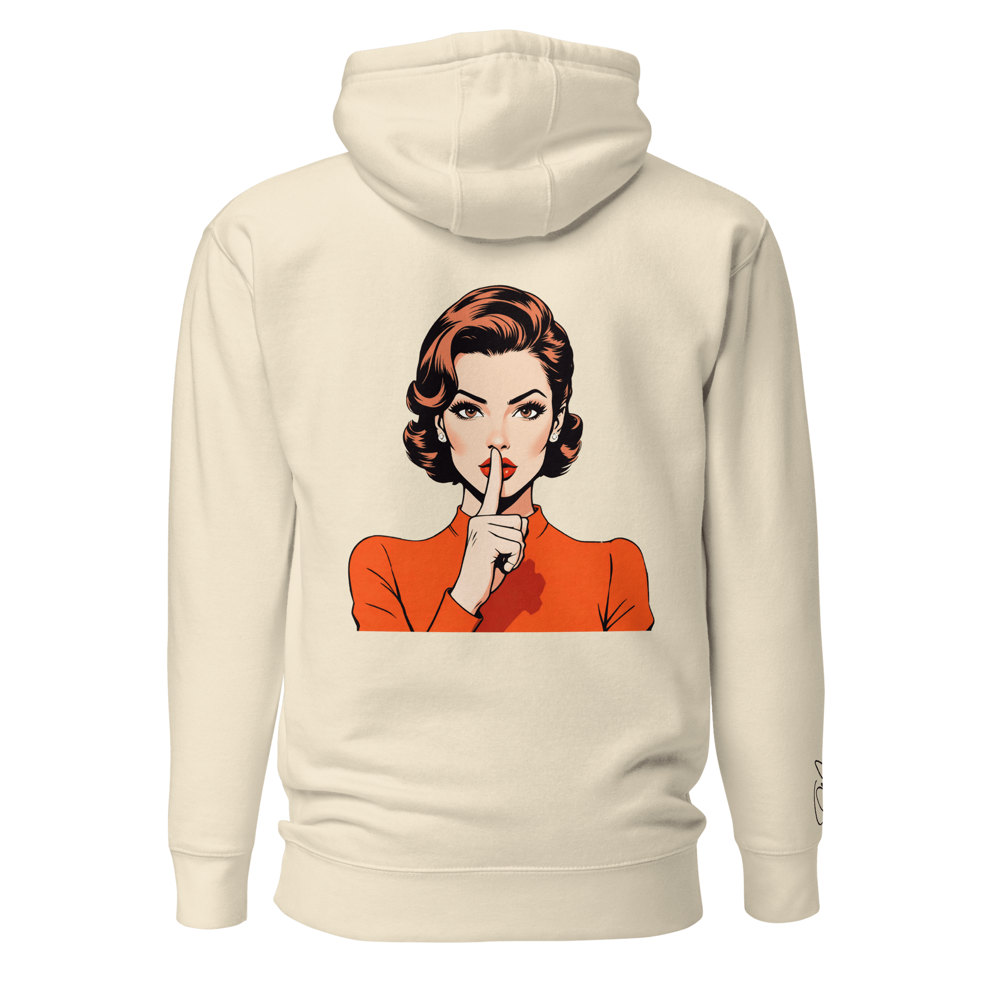 Hoodie "shhh" - Hoodie - flyliving