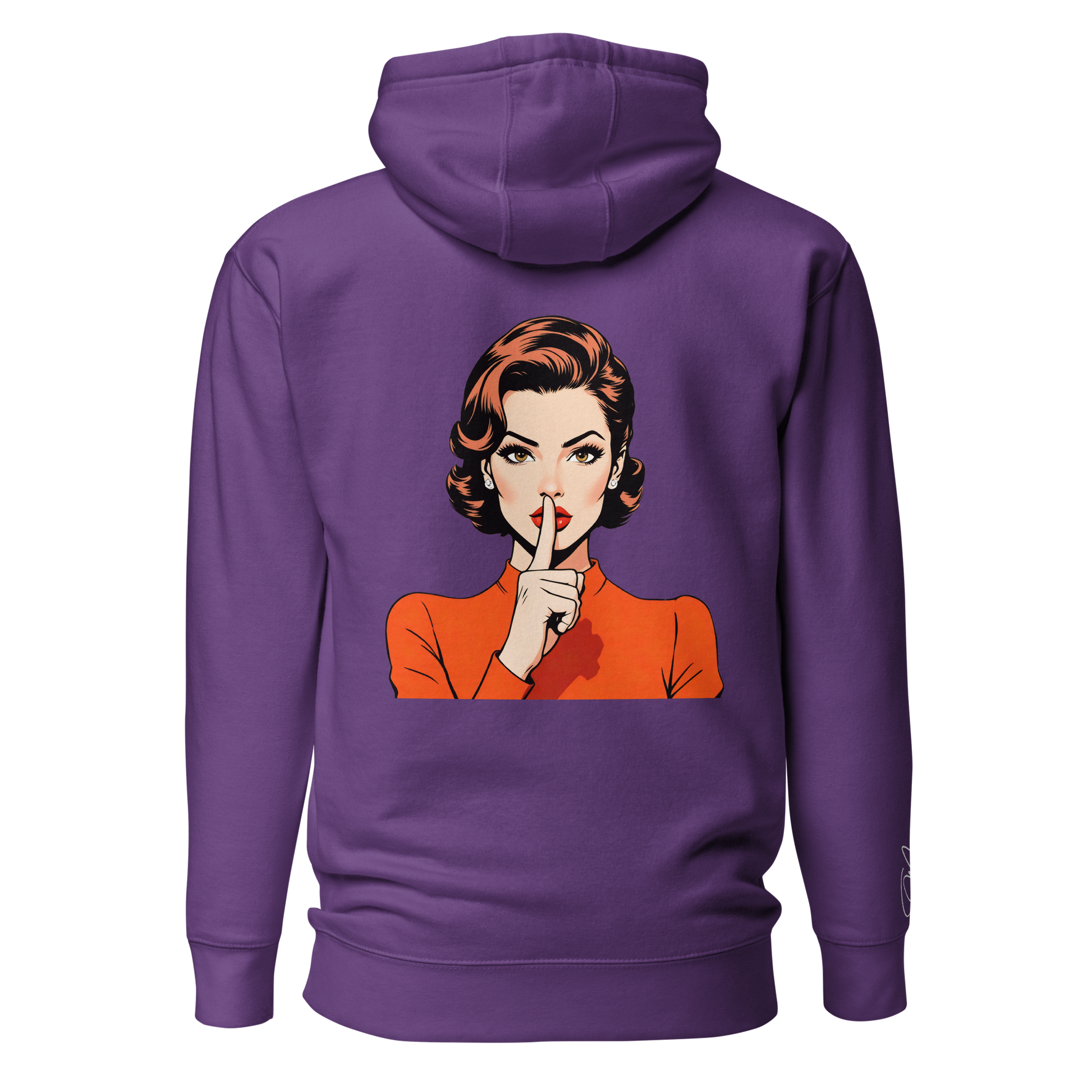 Hoodie "shhh" - Hoodie - flyliving