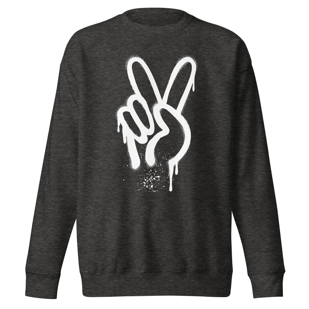 Pullover "Spray Peace", frontprint