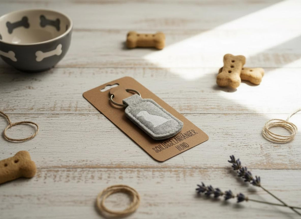 Schlüsselanhänger Filz | Handgemacht | Individuell bedruckbar | Verschiedene Motive | Geschenkidee | Robust & leicht