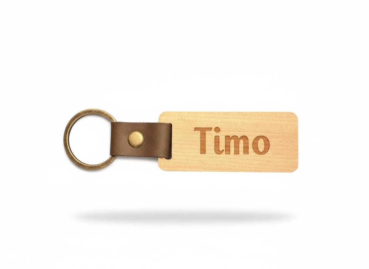 Schlüsselanhänger Holz Du bist die beste Mama / der beste Papa – personalisiertes Geschenk Eltern, Muttertag, Vatertag, Geburtstag, Name