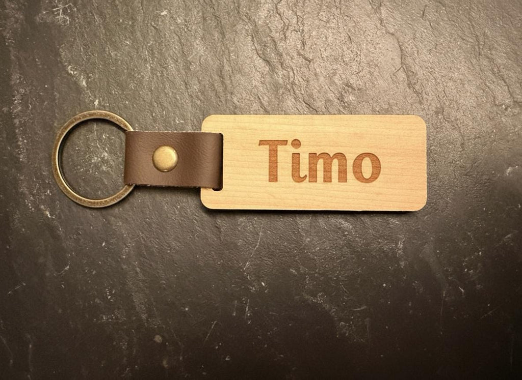 Schlüsselanhänger Holz Du bist die beste Mama / der beste Papa – personalisiertes Geschenk Eltern, Muttertag, Vatertag, Geburtstag, Name