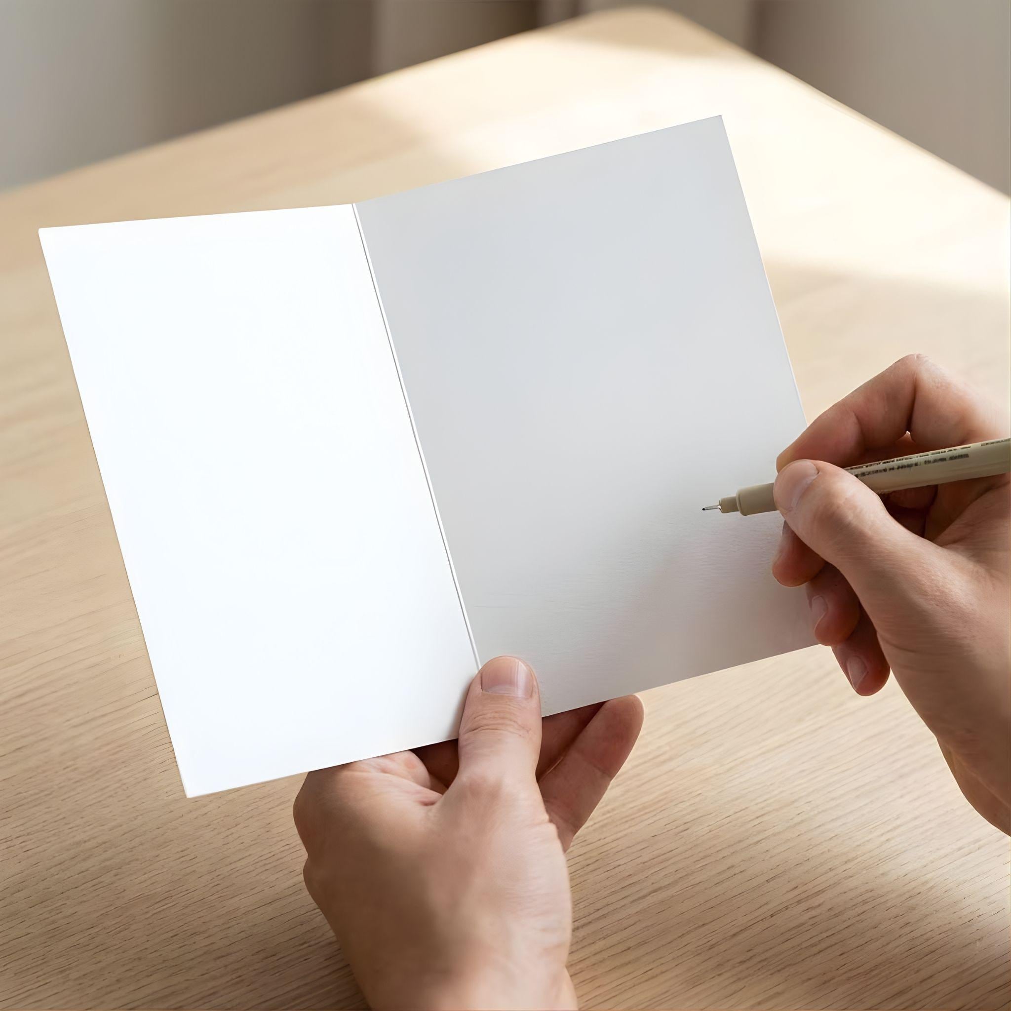 Karte Wenig Schlaf viel gelacht passt – minimalistisch – witzige Spruchkarte für Freunde, Party, Geburtstag, Feier – moderne Typo Grußkarte