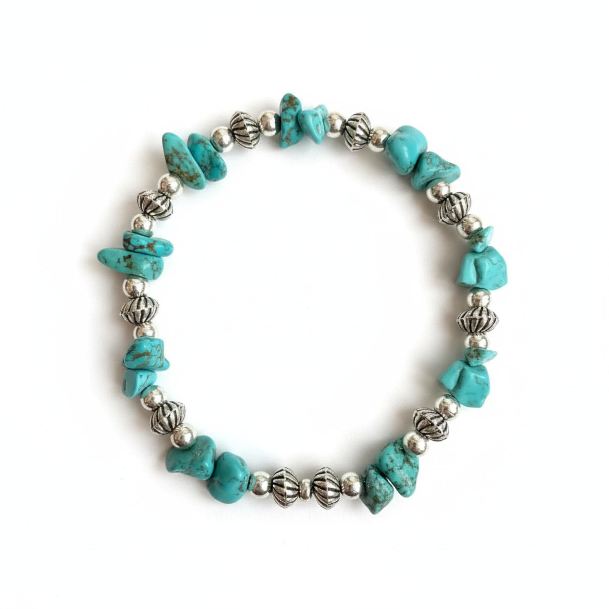 Armband mit Türkisen, handgemacht, Boho Stil, Schmuck, Geschenk für Frauen, Strand Accessoire, Sommer Mode