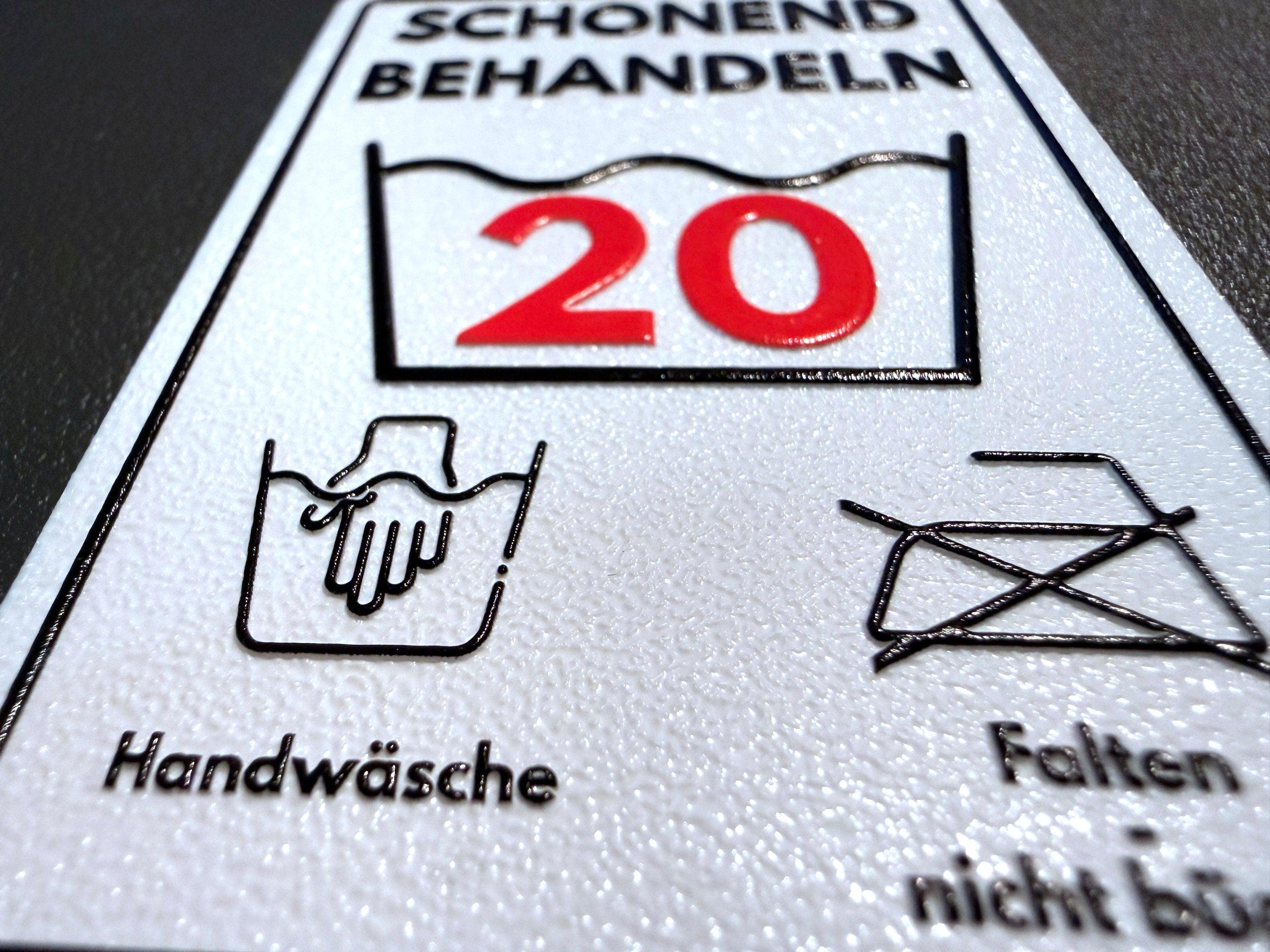 Hochwertige Geburtstagskarte | PLA mit fühlbarer Schrift | Personalisiert & kompakt