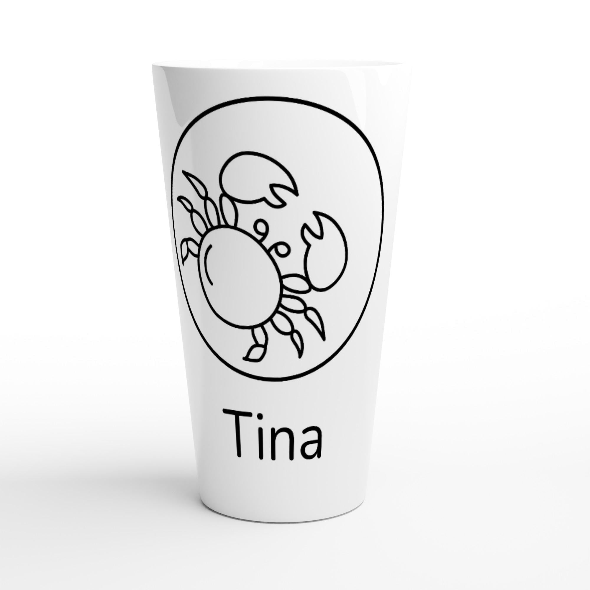 Personalisierte Sternzeichen-Tasse | 500 mL Keramik | Name & Text, Geschenkidee, Astrologie