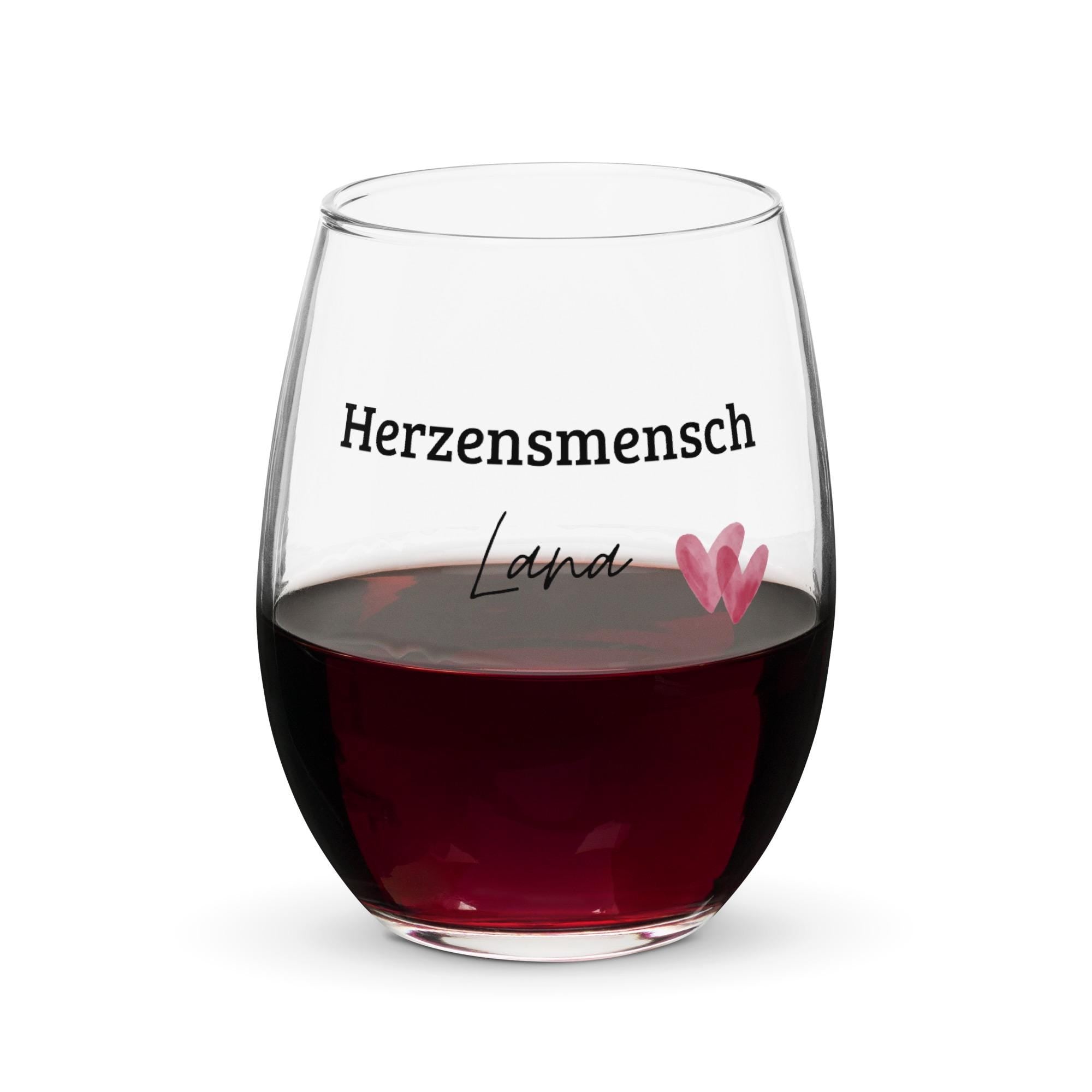 Weinglas ohne Stiel