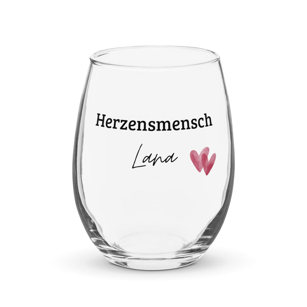 Weinglas ohne Stiel