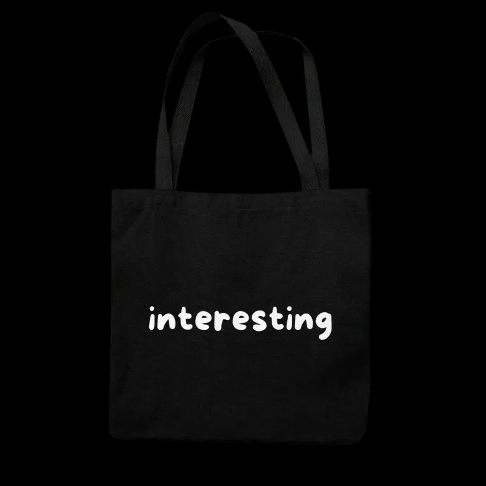 Jutebeutel "interesting", beige - Bag - flyliving