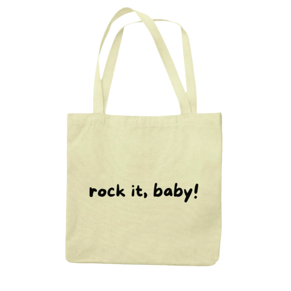 Jutebeutel "rock it, baby!" - Bag - flyliving