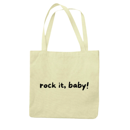 Jutebeutel "rock it, baby!" - Bag - flyliving