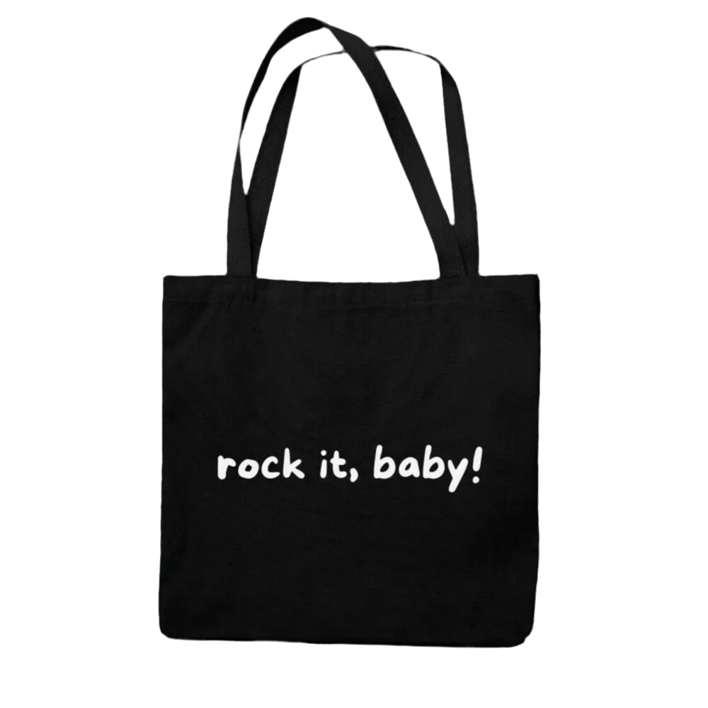 Jutebeutel "rock it, baby!" - Bag - flyliving